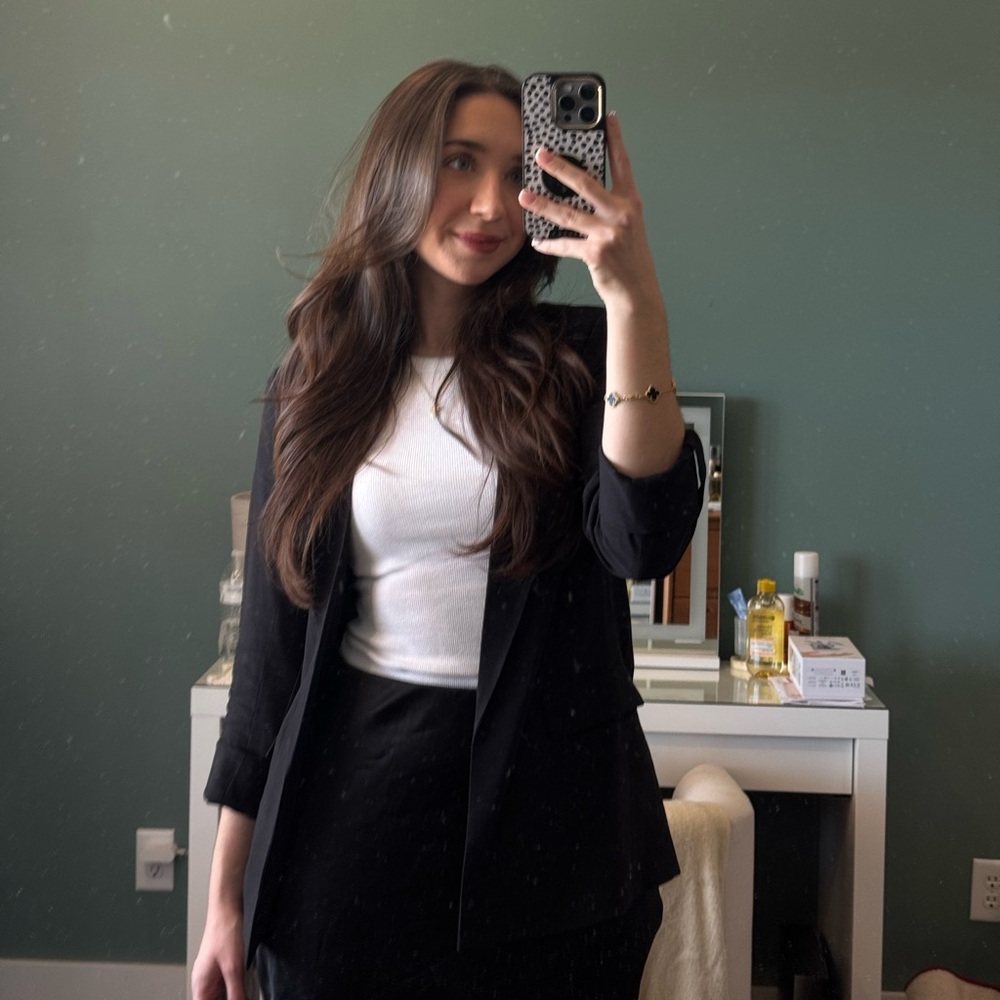 Black Blazer Vera Wang